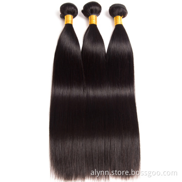 Wholesale Virgin Remy Brazilian Straight Hair Weave Bundles